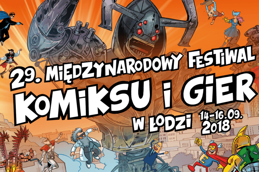 Festiwal komiksu i gier w Łodzi
