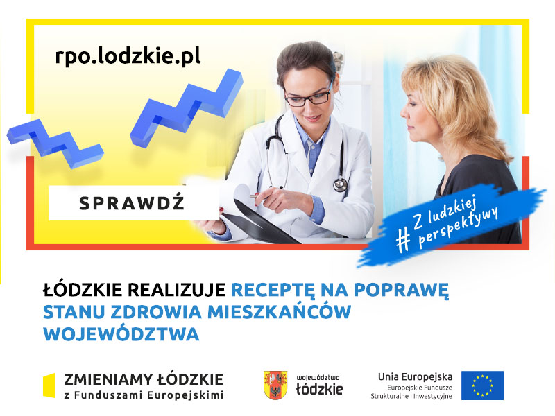 Łódzkie realizuje receptę na poprawę stanu zdrowia mieszkańców województwa