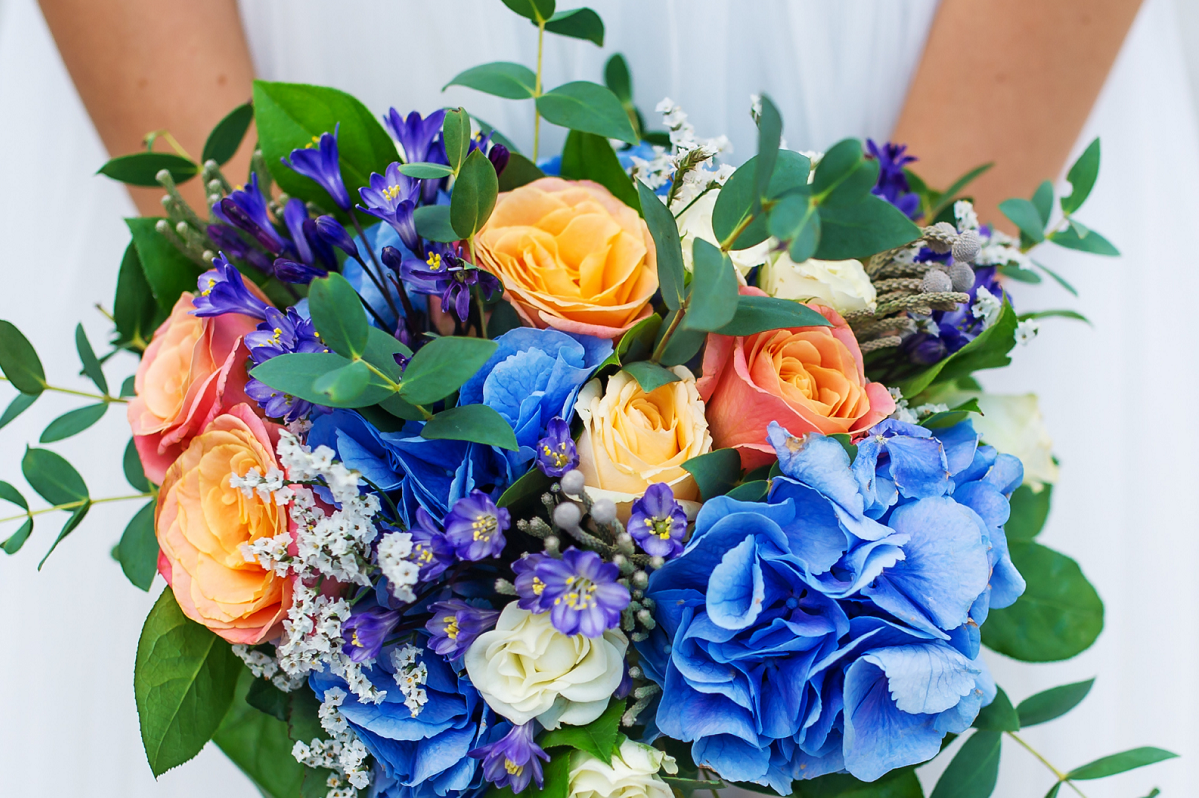 Ślub pełen kwiatów