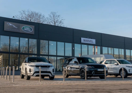 Marvel: wyłącznym, autoryzowanym dealerem Jaguar i Land Rover w Łodzi